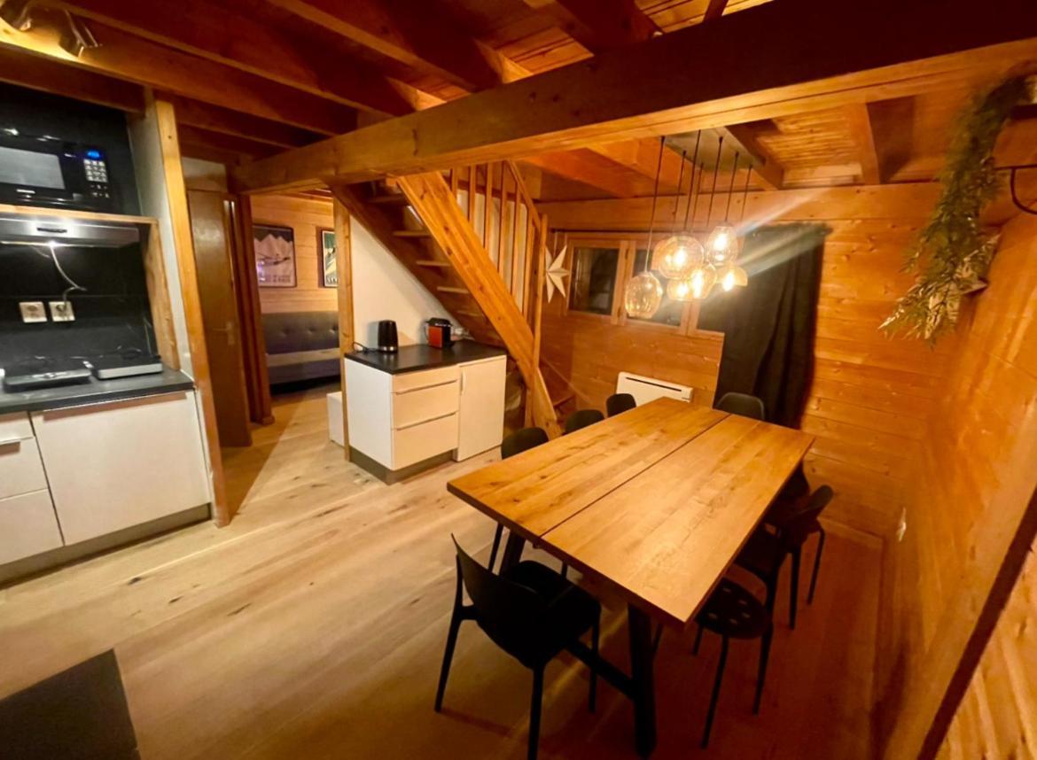 Chalet Independant Les Petits Yetis Verchaix Exterior foto